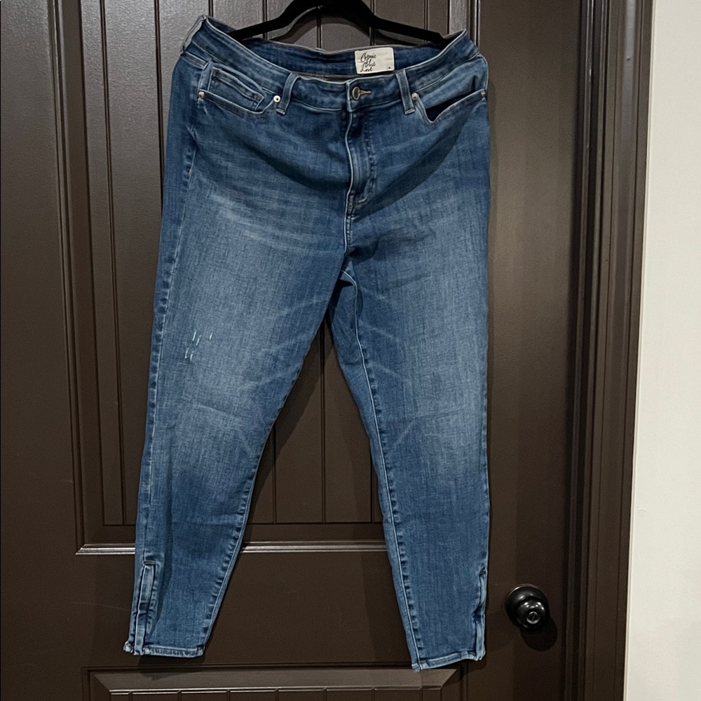 Women's Blue Skinny Jeans